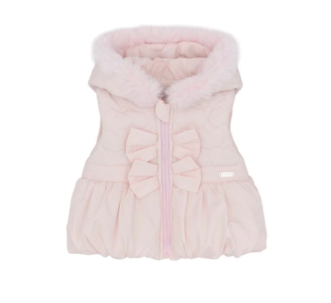 Amore Girls Pink Gillet