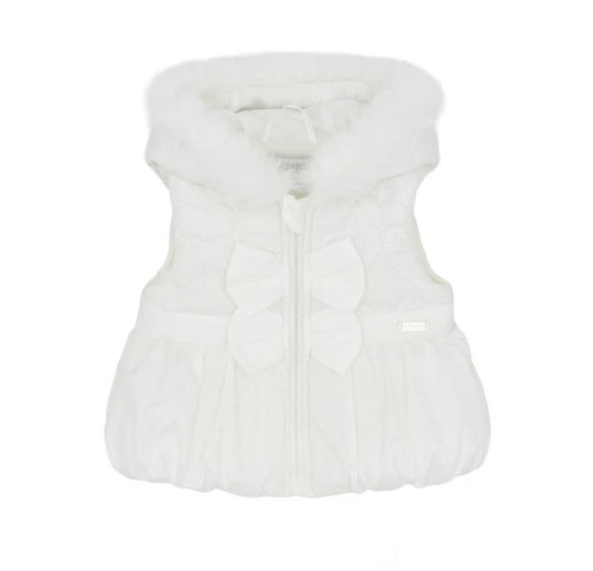 Amore Girls White Gillet