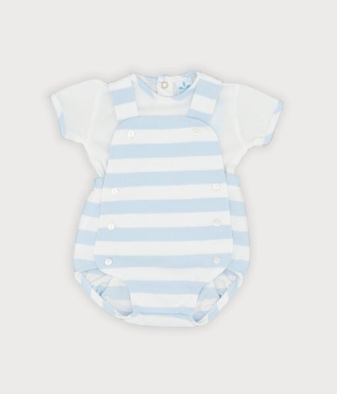 Sardon Sky Blue Stripes Dunagrew set
