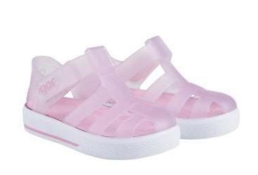 Igor Star Transparent Rosa Baby Pink Jellie Shoe