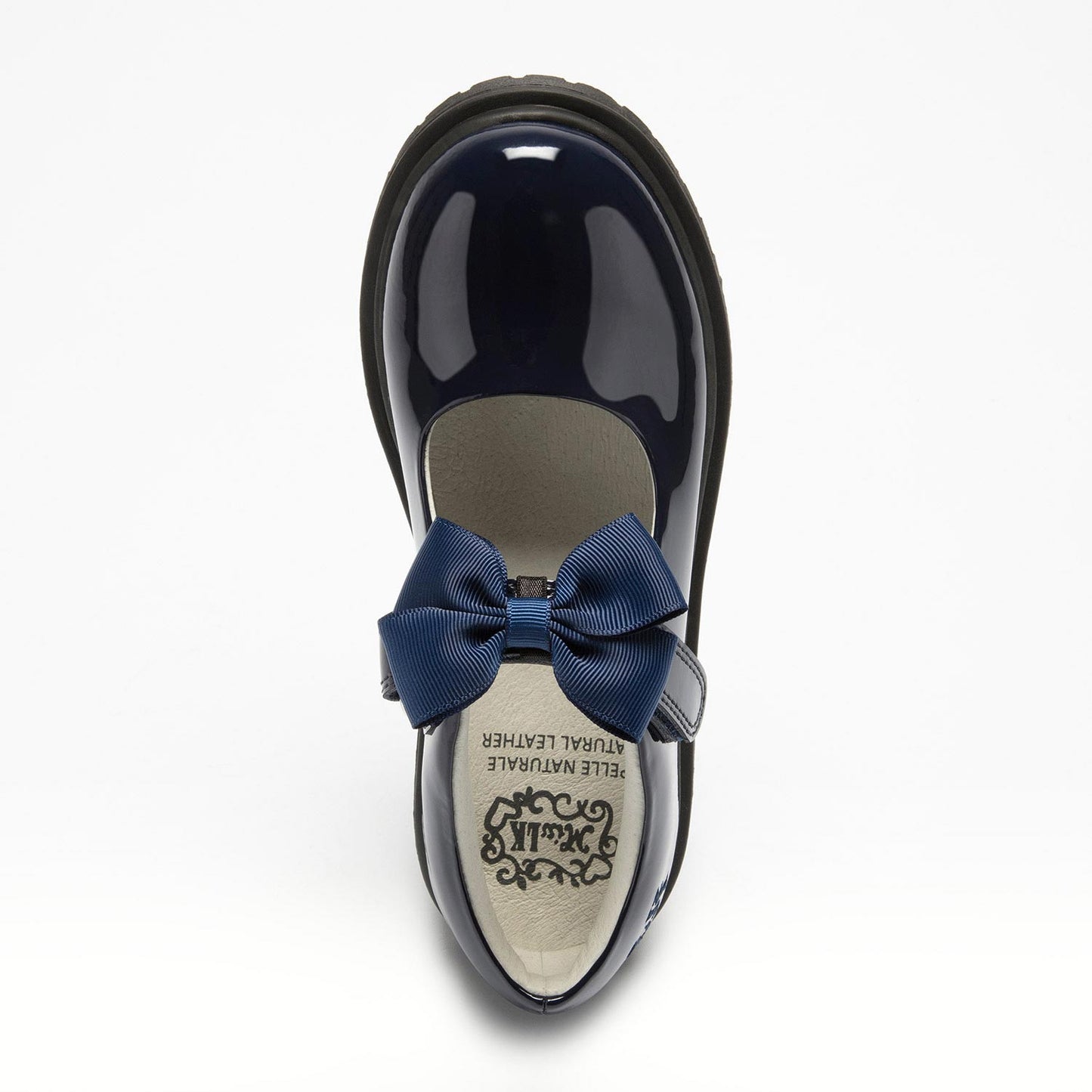 Lelli Kelly Navy Patent Leather Maisie School Shoe