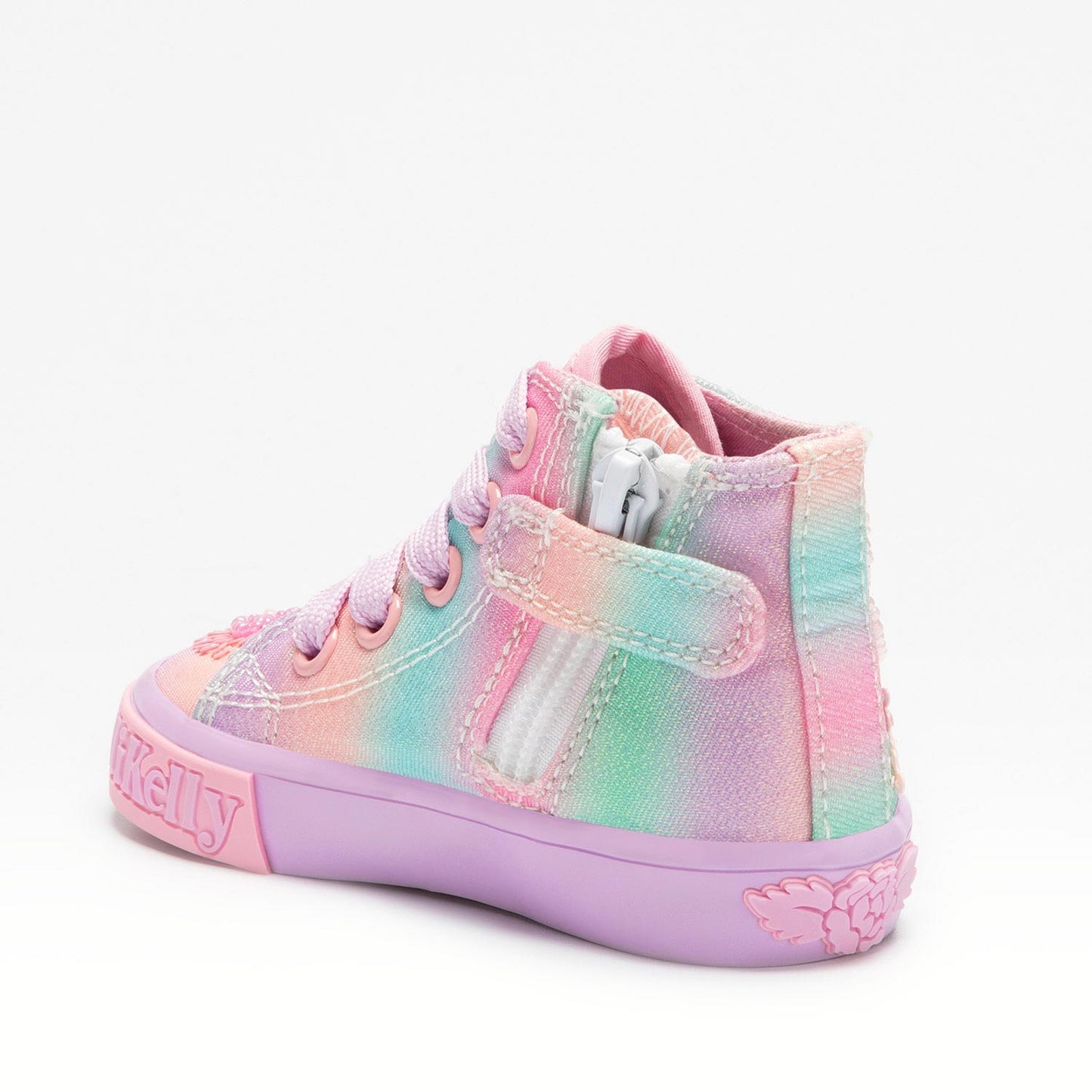 Lelli Kelly Toddler Margaery Lilac Fantasia Canvas High Tops *Preorder May