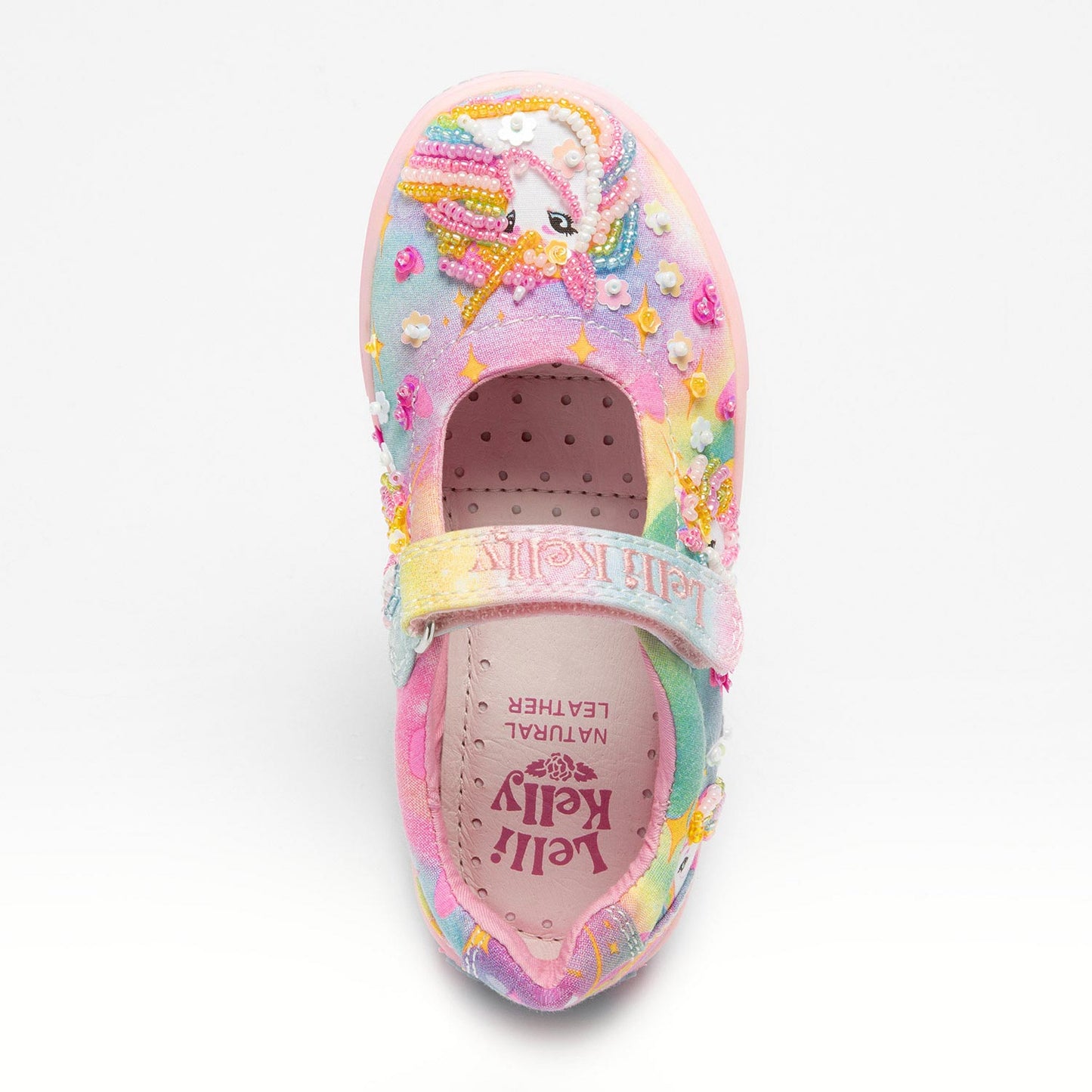 Lelli Kelly Unicorn Rainbow Canvas Shoes *Preorder May