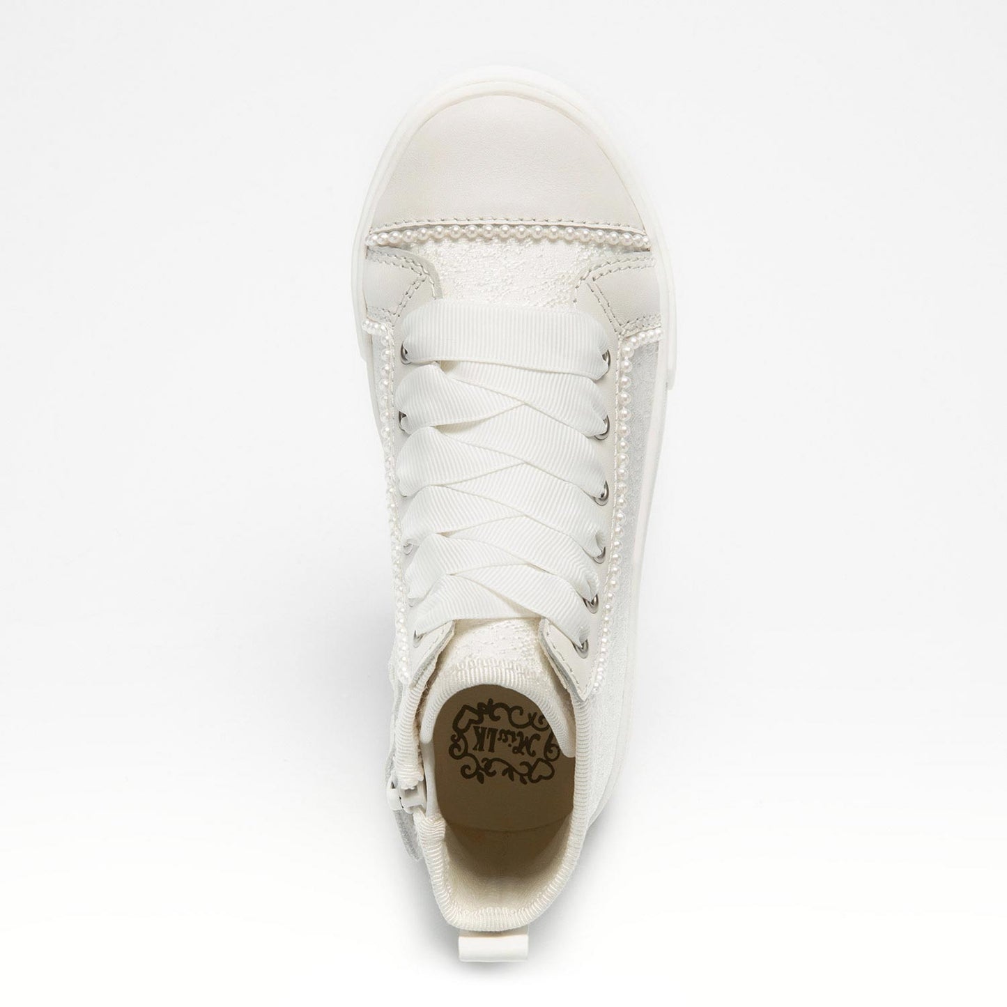 Lelli Kelly Arlet White Lace High Top Canvas *Preorder