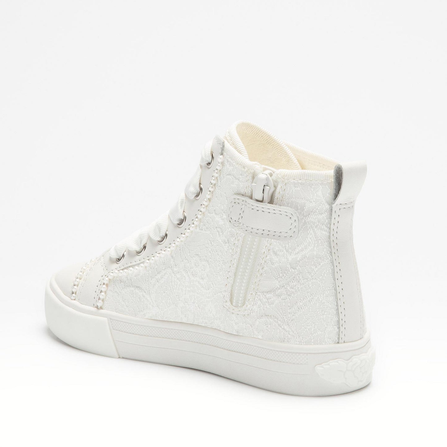 Lelli Kelly Arlet White Lace High Top Canvas *Preorder