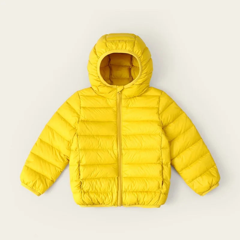 Spring Light Weight Padded Jacket - Yellow