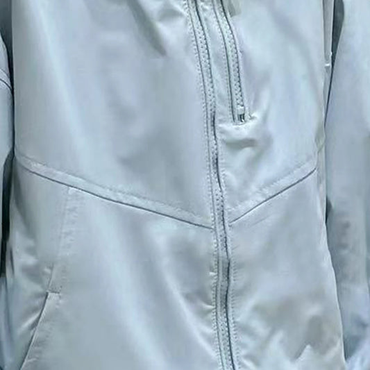 Girls Lightweight Hooded Rain Jacket – Sky Blue Windbreaker Coat (Ages 3–14) *Online Product