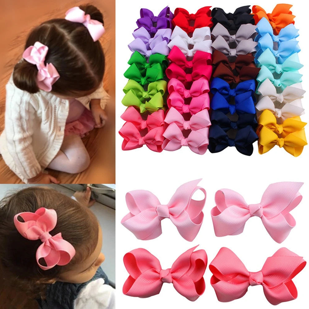 Todder Hairbow set of 20 3" clips (set colours)