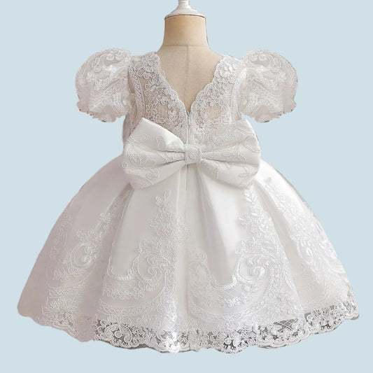 Girls floral Christening Dress - Special Occasion