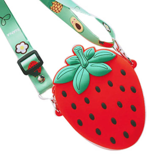 Dolly Bag Red Strawberry Crossbody Girls Bag *