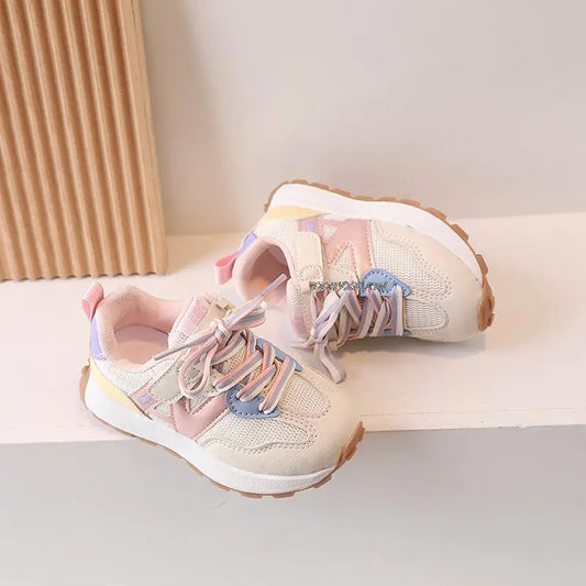 Girls Pastel Sports Trainers