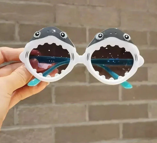 Childrens Grey Shark Sun Glasses