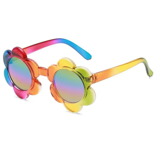 Kids Rainbow Rainbow Flower Multi Colour Sunglasses *