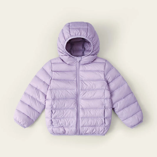 Spring Light Weight Padded Jacket - Lilac
