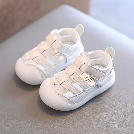 Toddler Soft Walking Sandals White