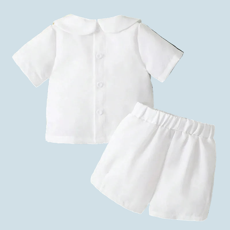 Classic White Collar Christening Set – Baby Boys *Online Product