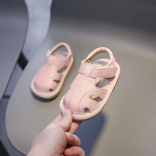 Toddler Rubber Sole Sandals - Pink
