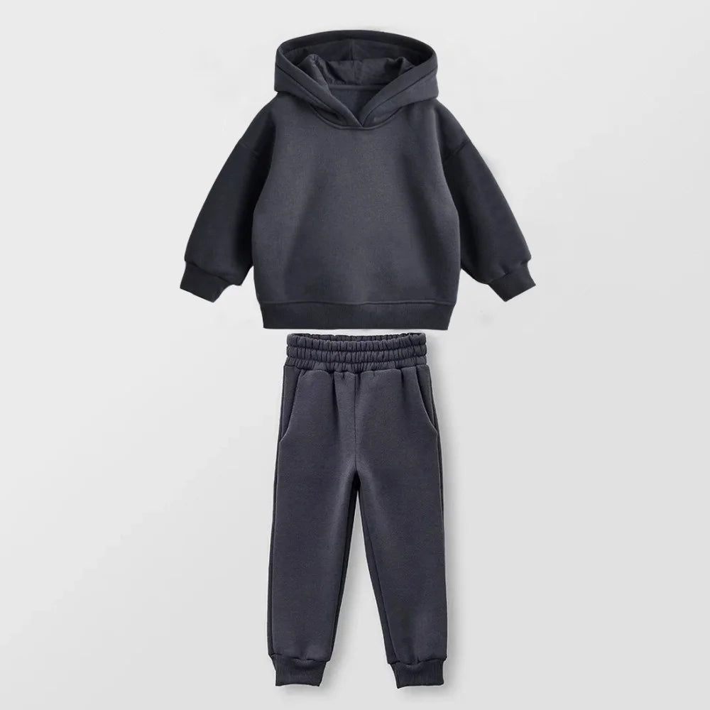 Winter Jogger Set Charcoal