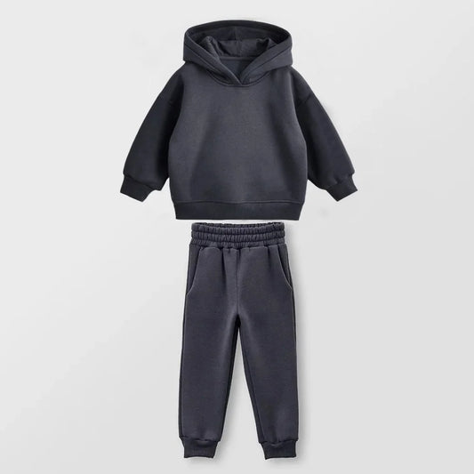 Winter Jogger Set Charcoal