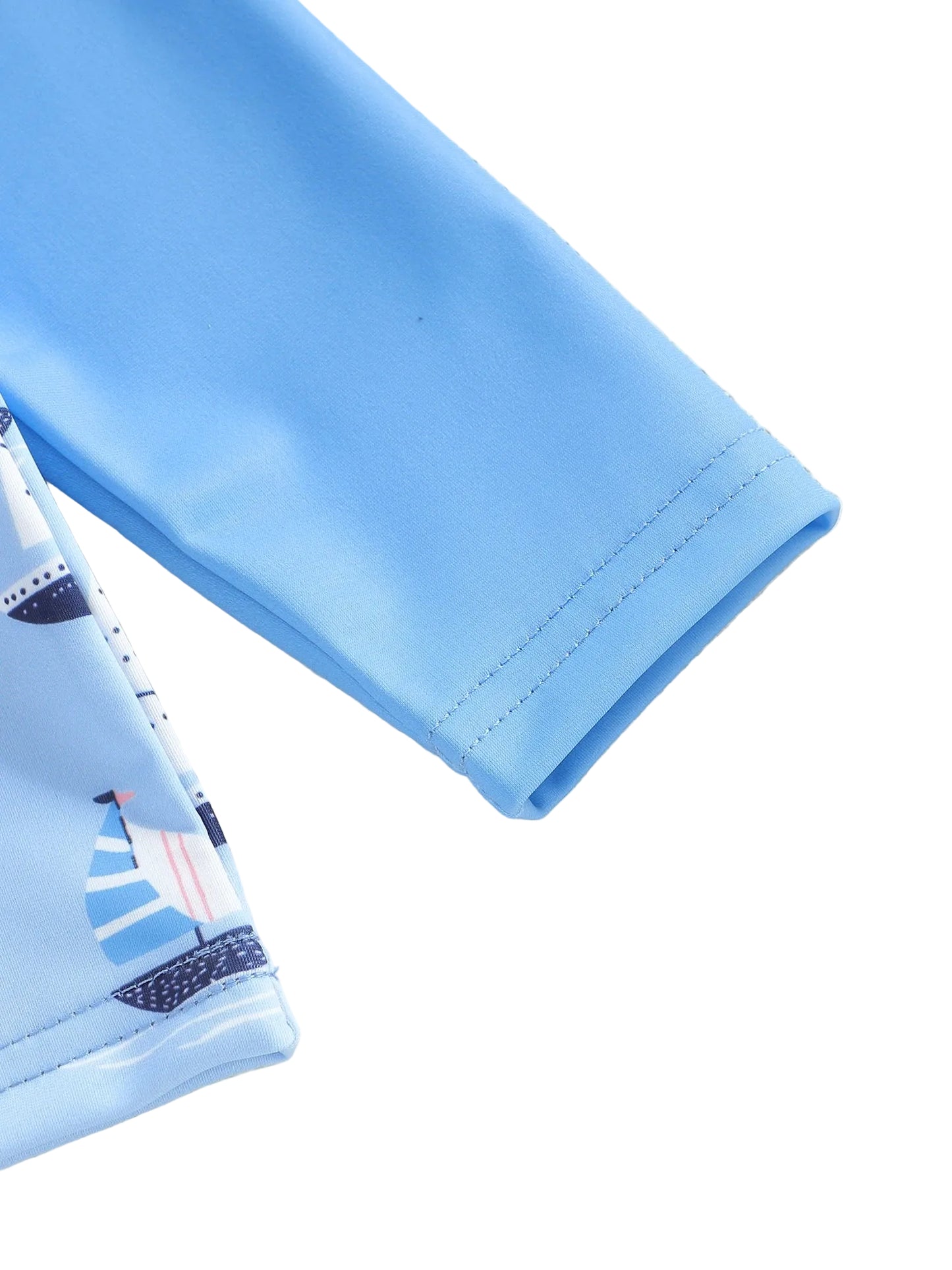 Boys Boat Print Swim Set with Shorts and Sun Hat (1-5 Years) *Preorder