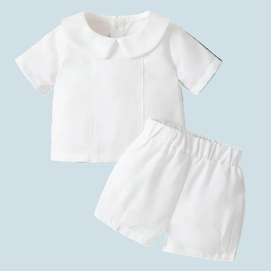 Classic White Collar Christening Set – Baby Boys *Online Product