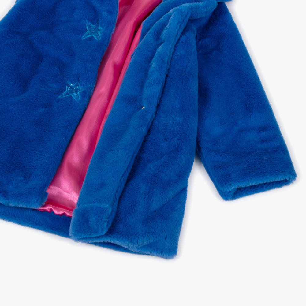 Agatha Ruiz de la Prada Blue Flutter Coat *Preorder