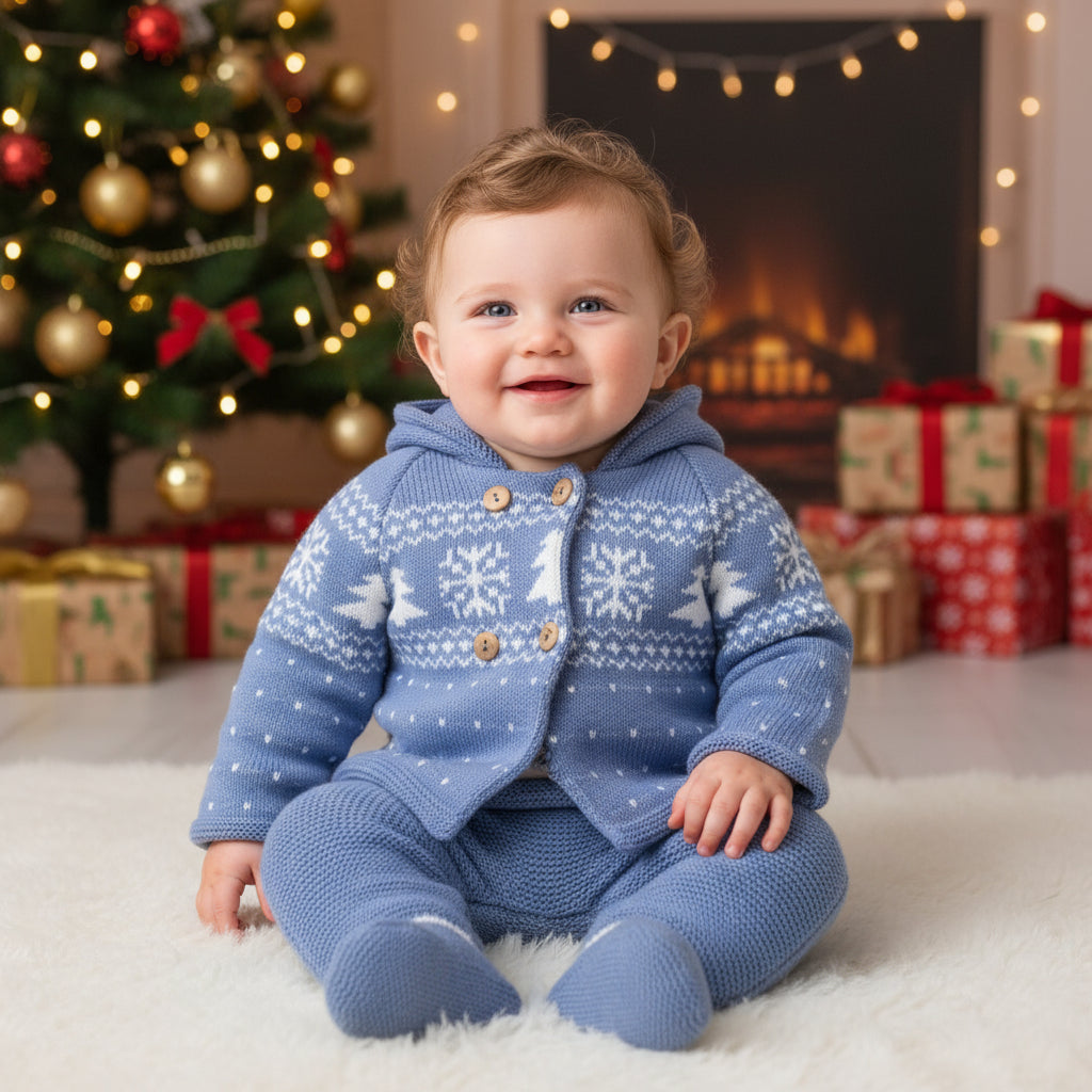 PEX Boys Alpine Suit Dusky Blue