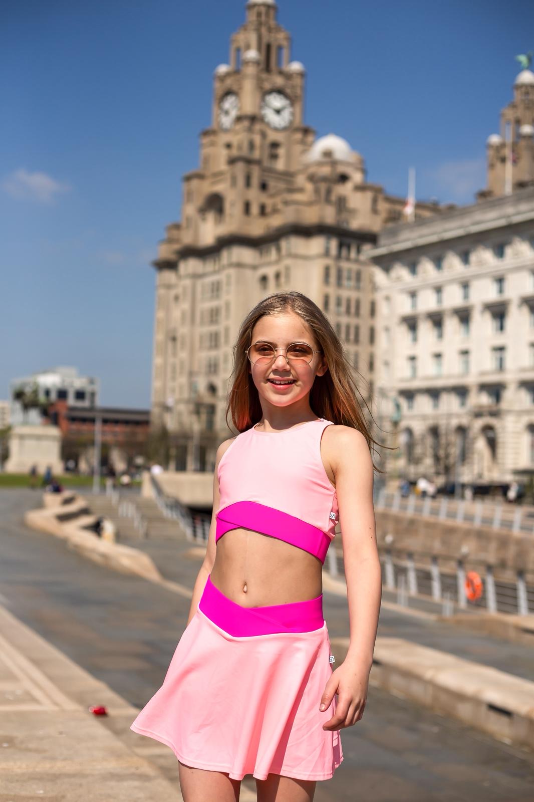 D by Dolly Peach Skort and Top