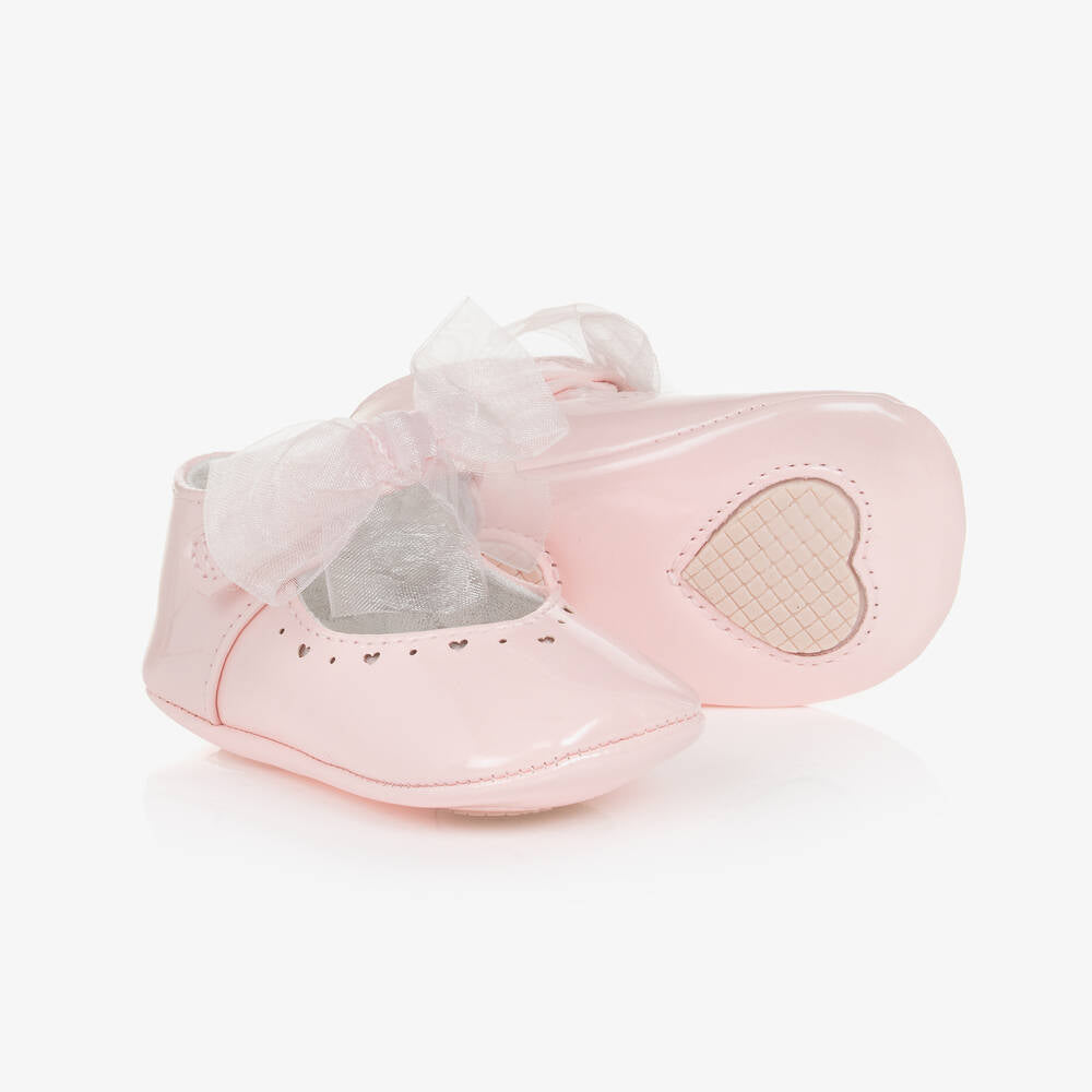 Mayoral Baby Girls Pink Pre-Walker Shoes