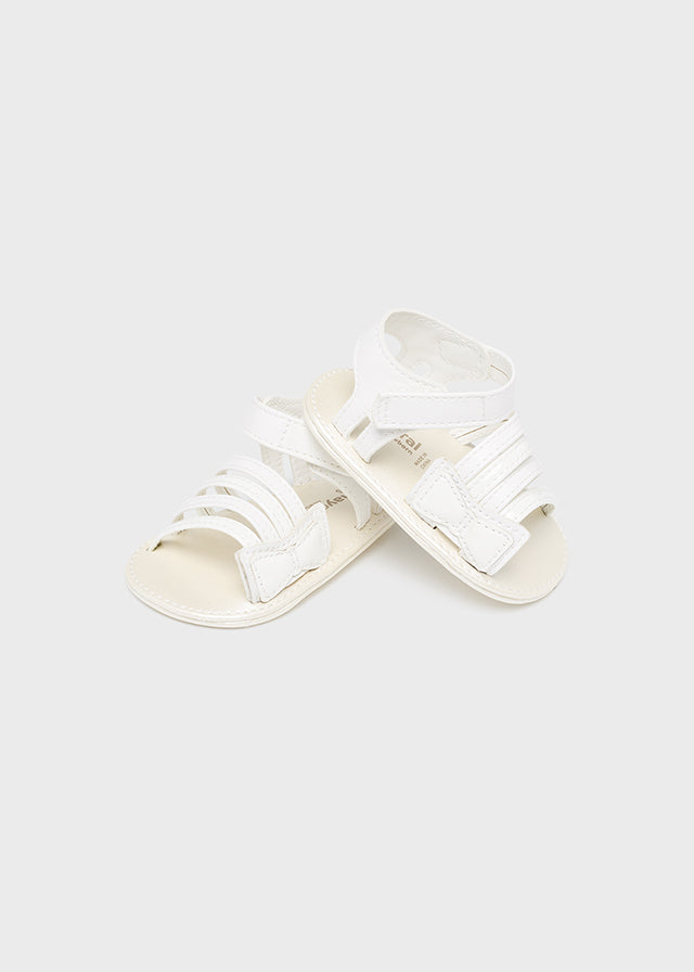 Mayoral Infant White Sandals