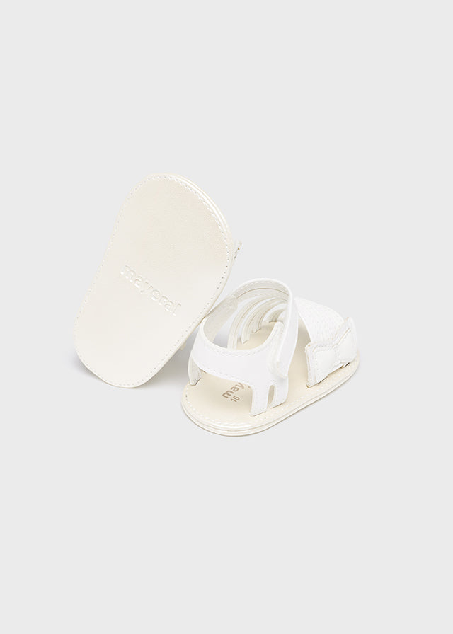 Mayoral Infant White Sandals