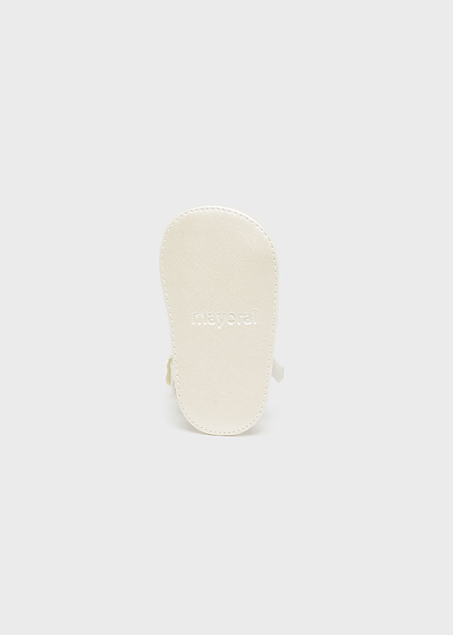 Mayoral Infant White Sandals