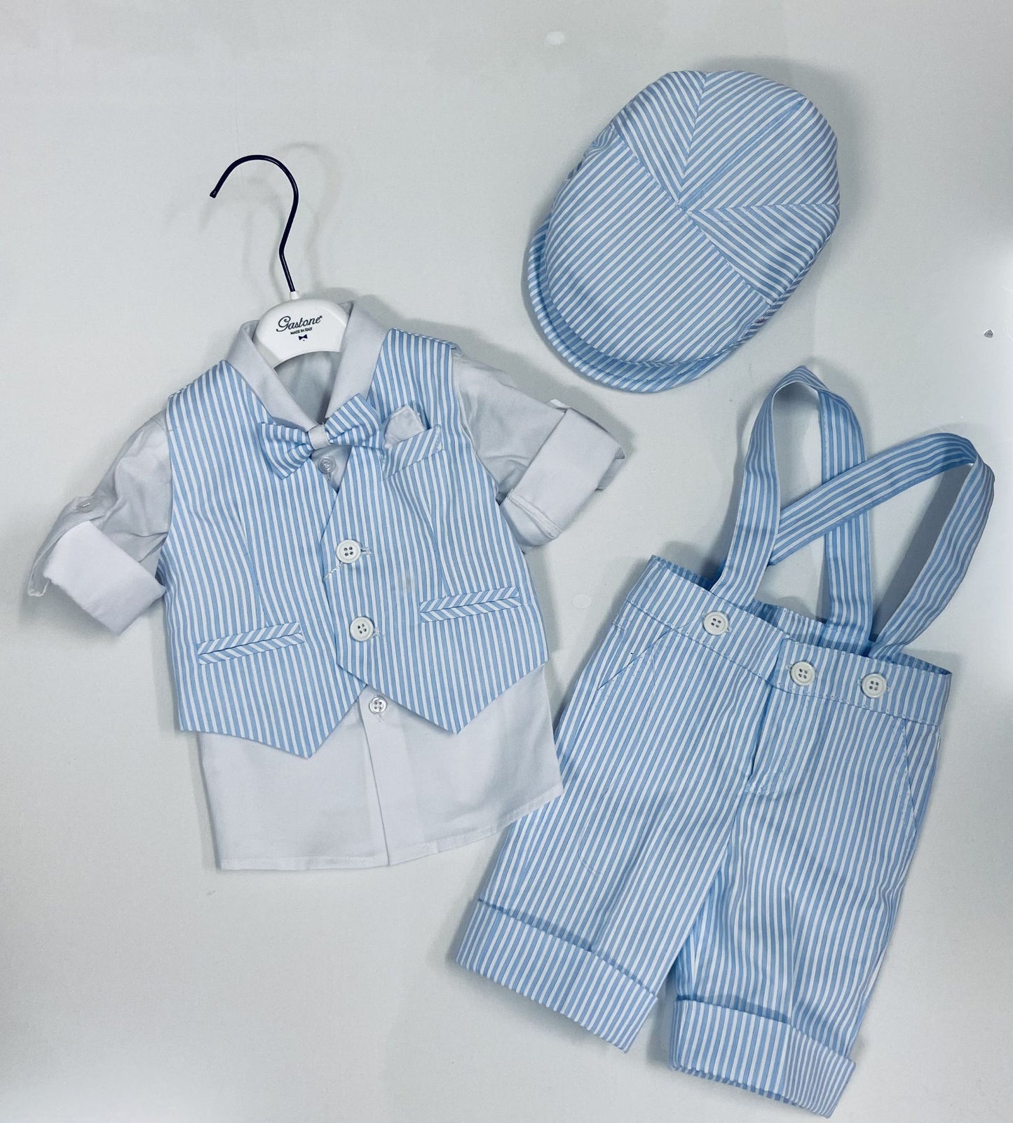 Allegra & Gastone SS22 Boys 5-piece set Blue