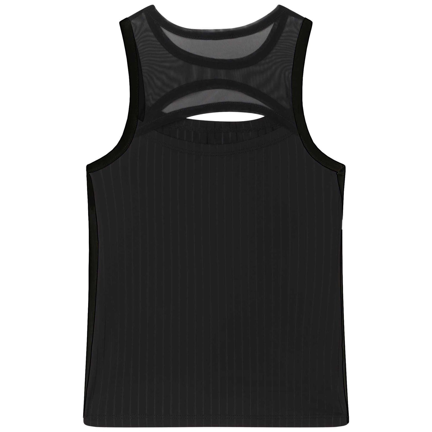 DKNY Girls Black Logo Tank Top
