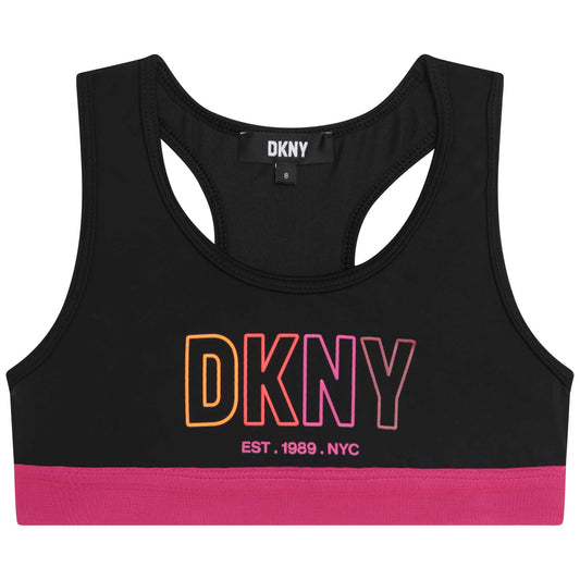 DKNY Girls Black/Fushia Bikini