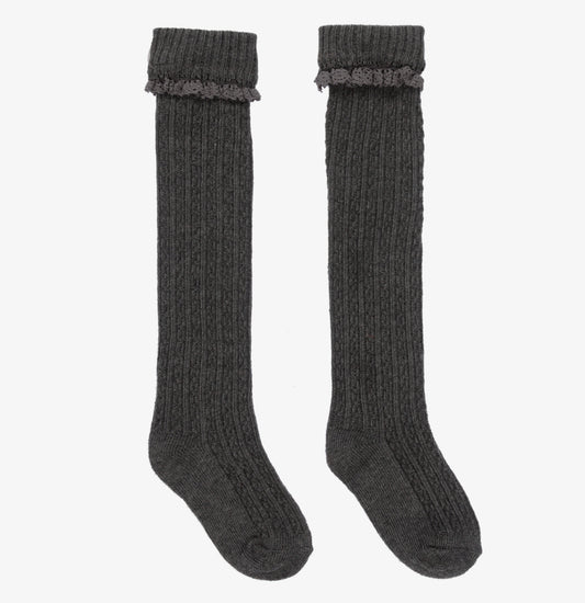 Mayoral Girls Grey Socks