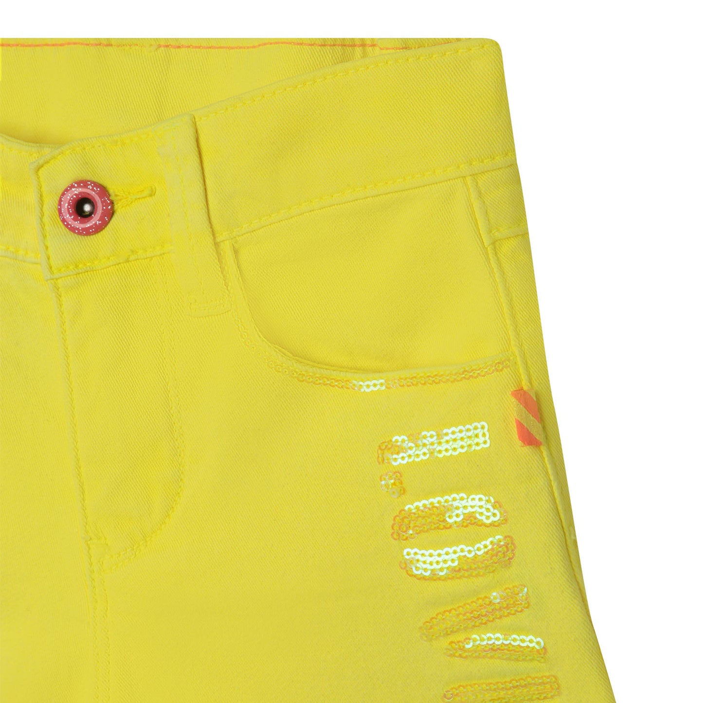 Billieblush Yellow Shorts