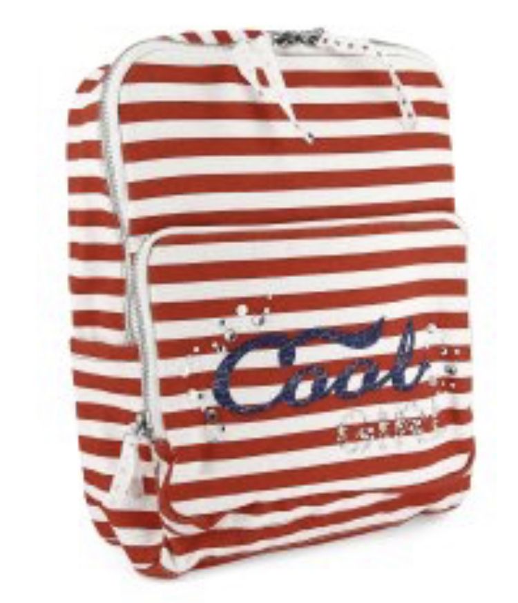 Mayoral Red Striped Back pack