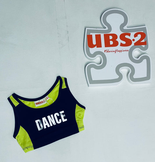 UBS2 Girls Blue Sports Top