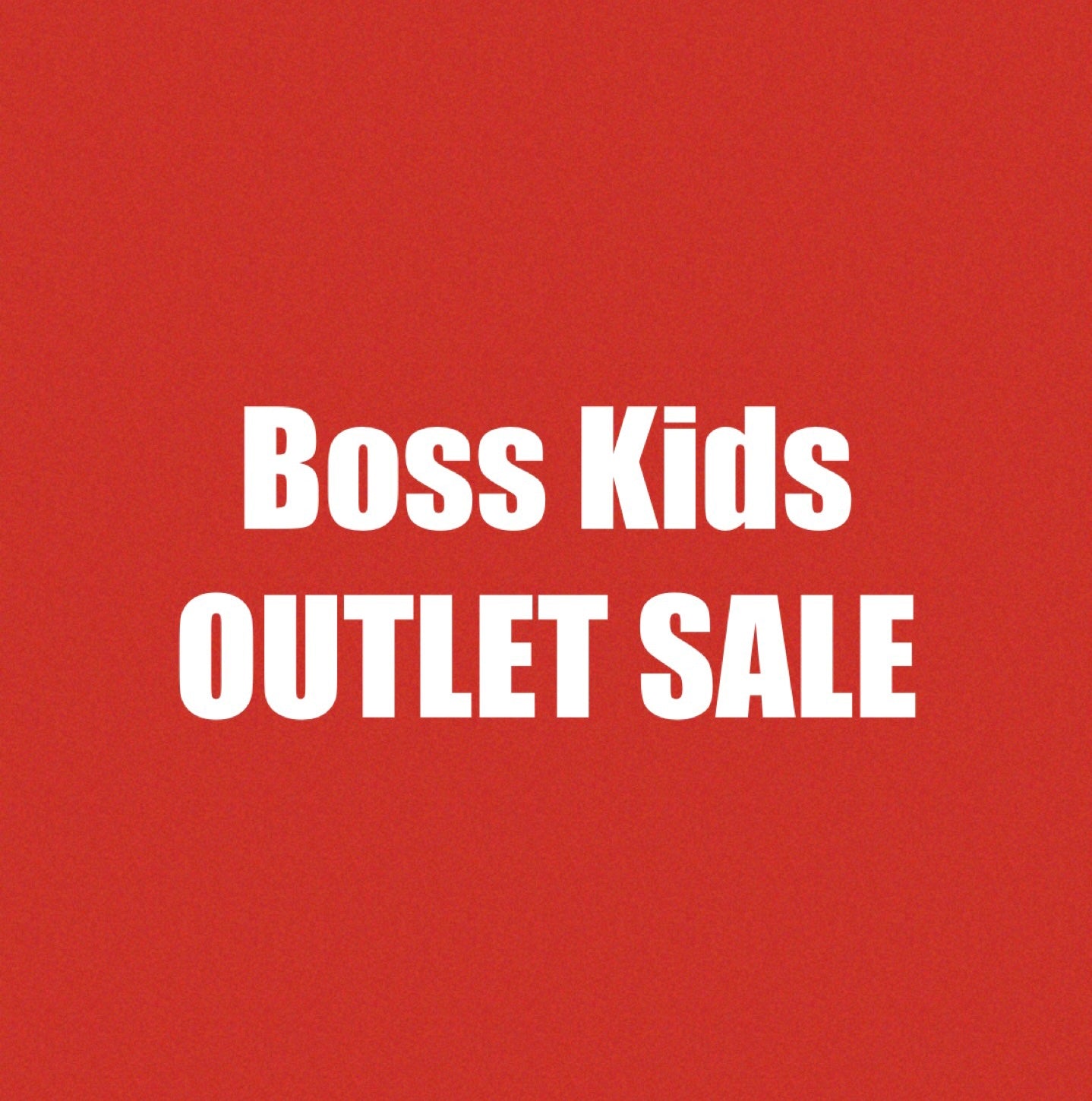 Outlet BOSS Kids SALE