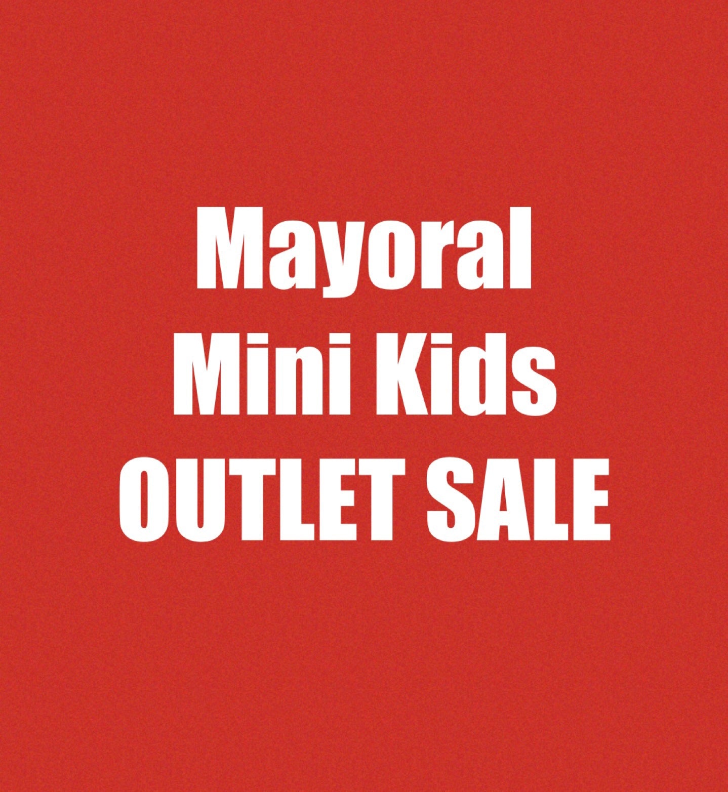 Outlet Mayoral Mini Kids SALE