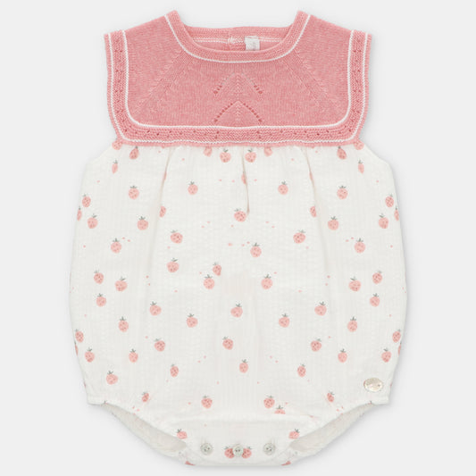 Martin Aranda Girls Pink Romper