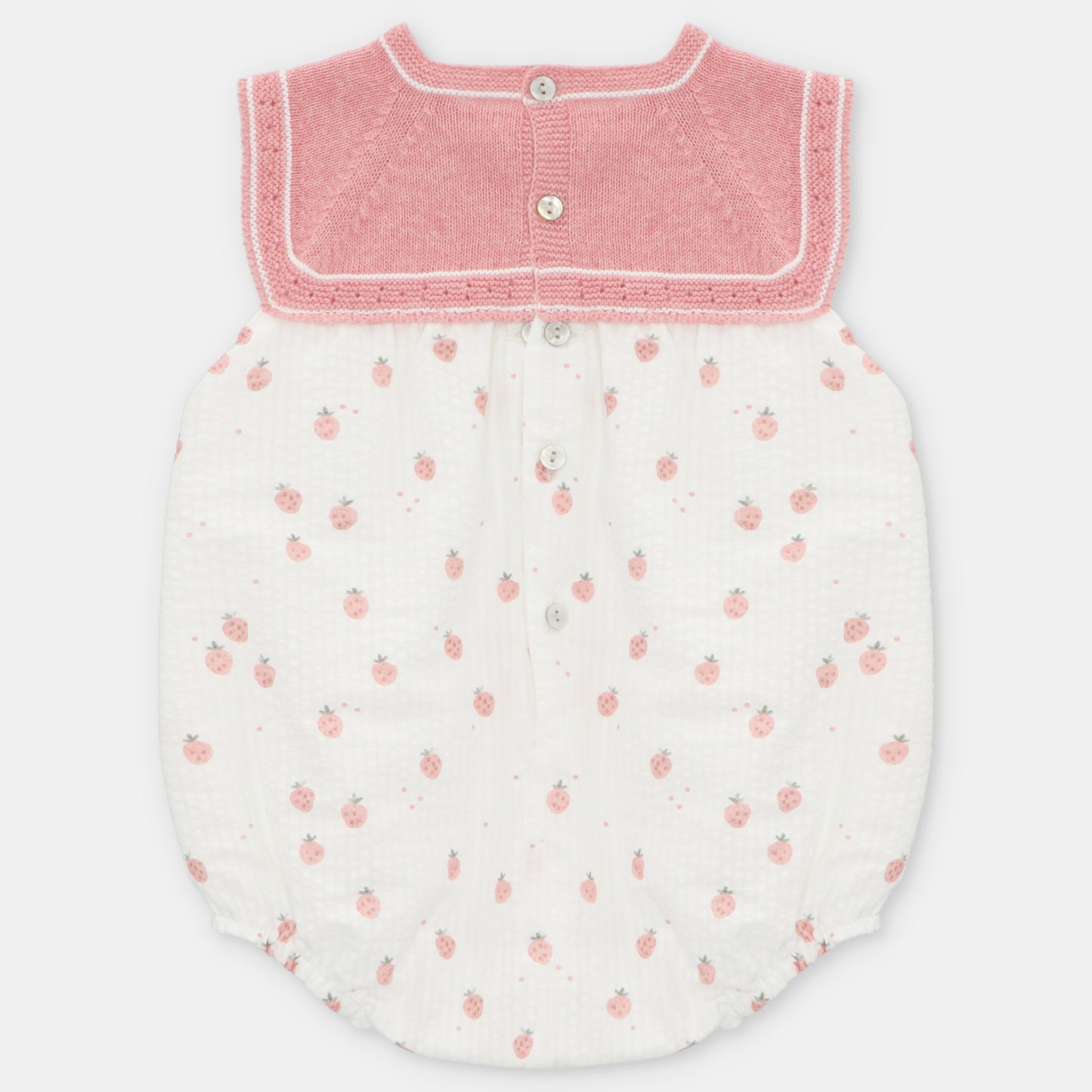 Martin Aranda Girls Pink Romper