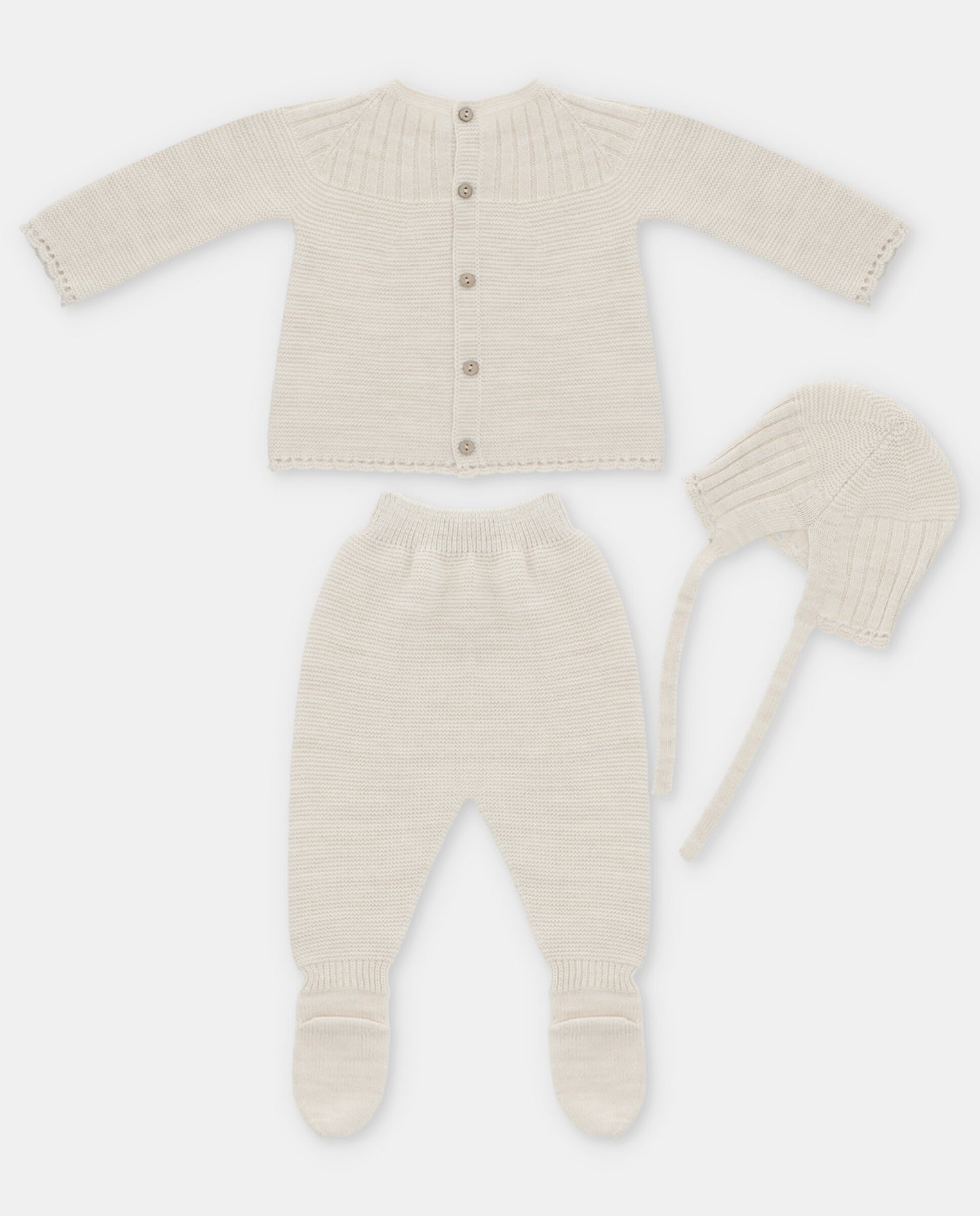 Martin Aranda Stone Three Piece Baby Set