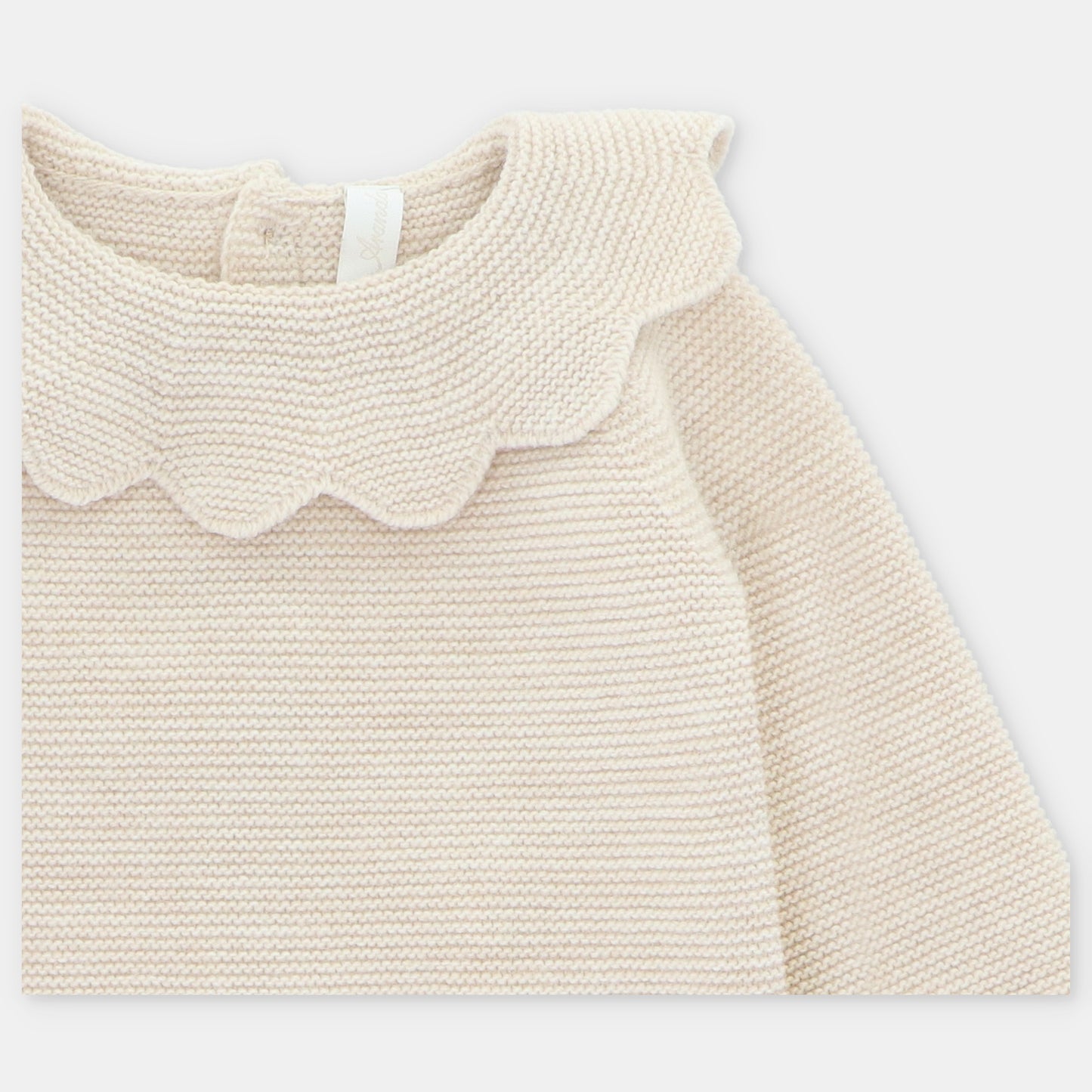Martin Aranda Boys Knitted Collar Stone 3PC Set *Preorder