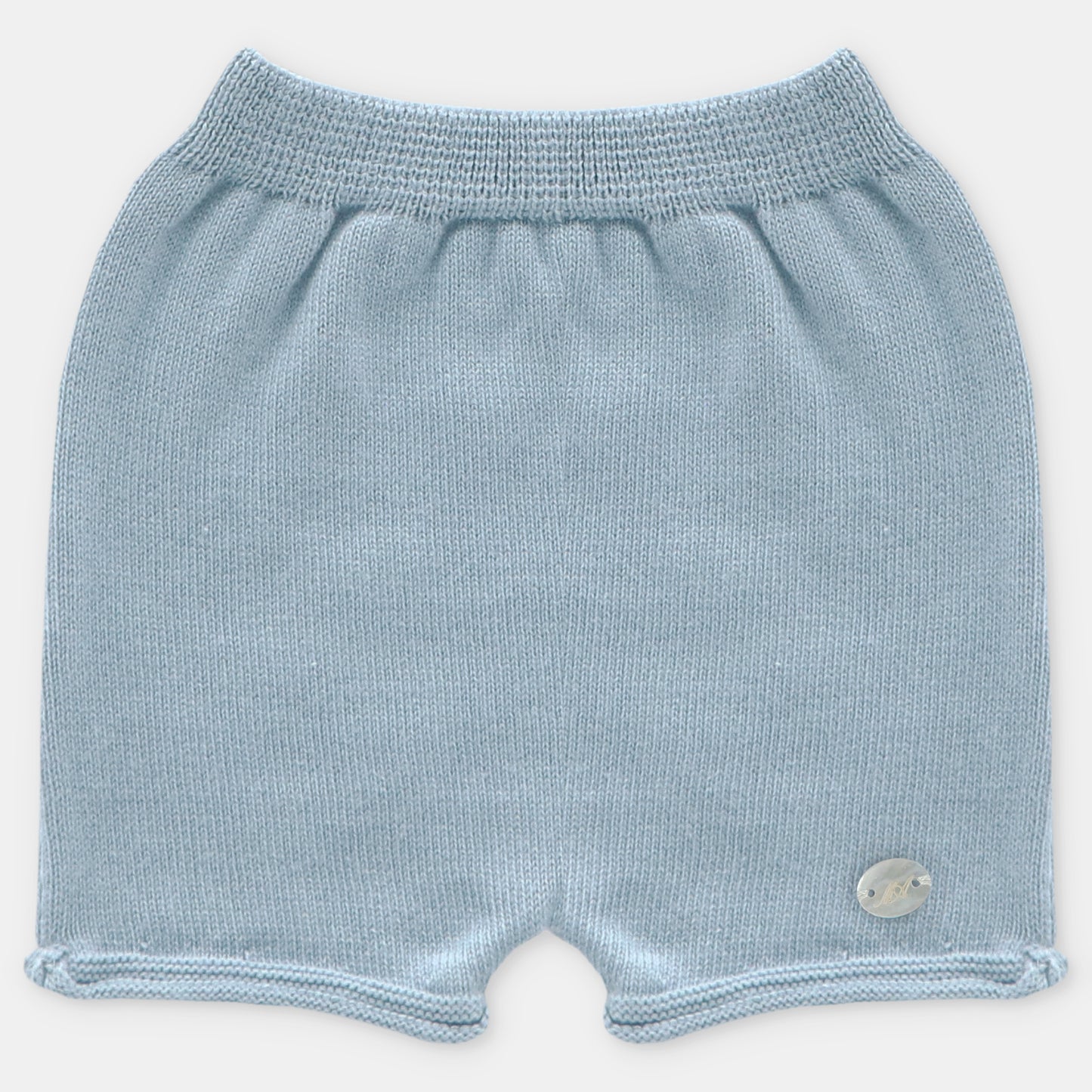 Martin Aranda Boys Blue Knitted Shorts Set