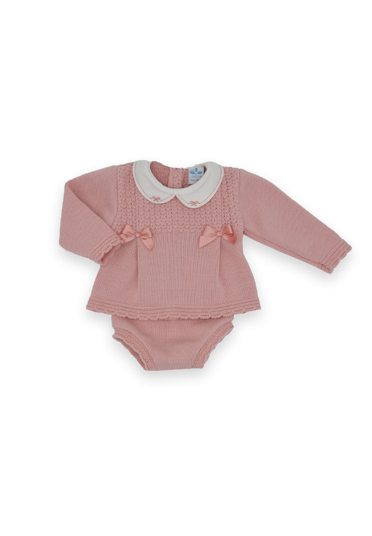 Sardon Girls Blush Pink Two Piece Jampants Set