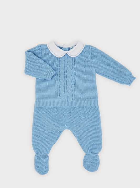 Sardon Boys 2pc Set Jumper & Pants with Feet