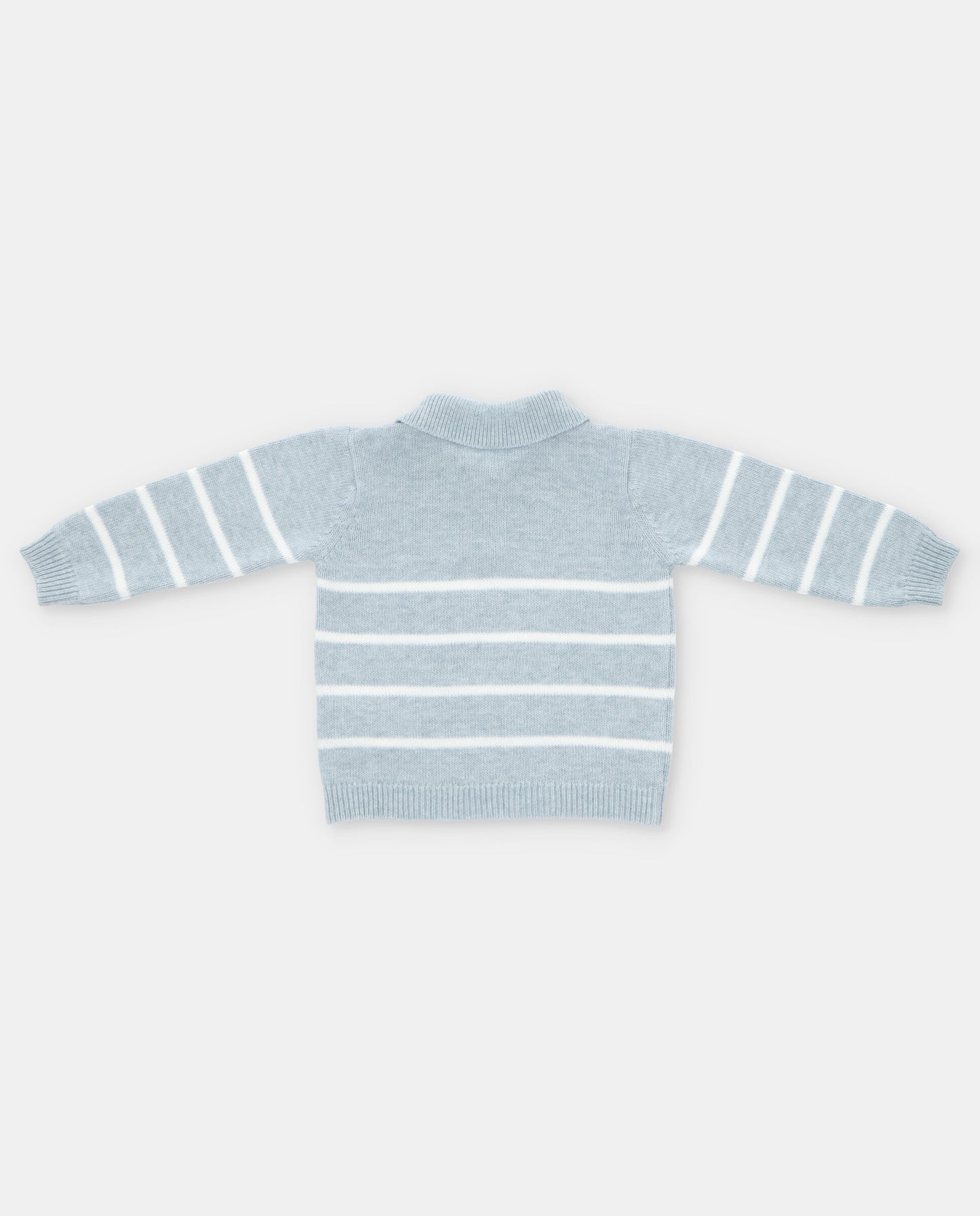 Martin Aranda Baby Blue Kntted Jumper & Trousers