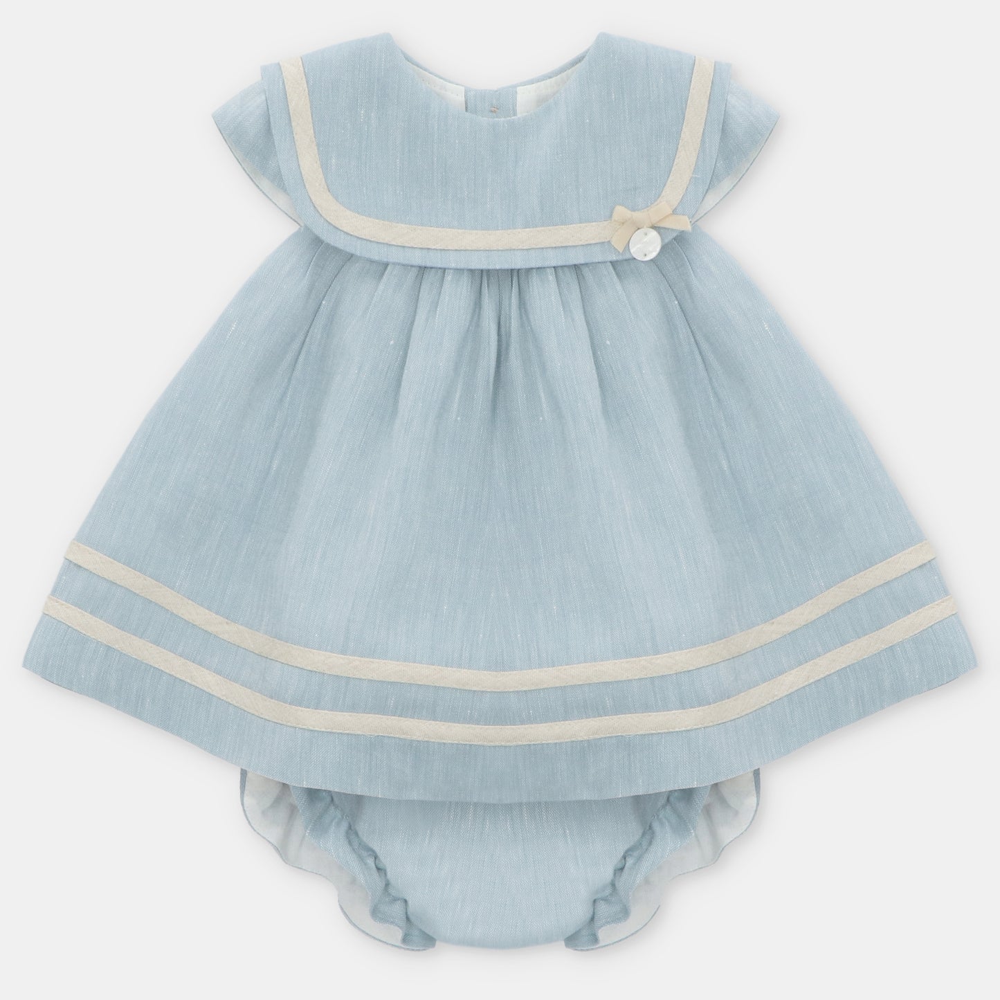 Martin Aranda Girls Blue Taylored Dress